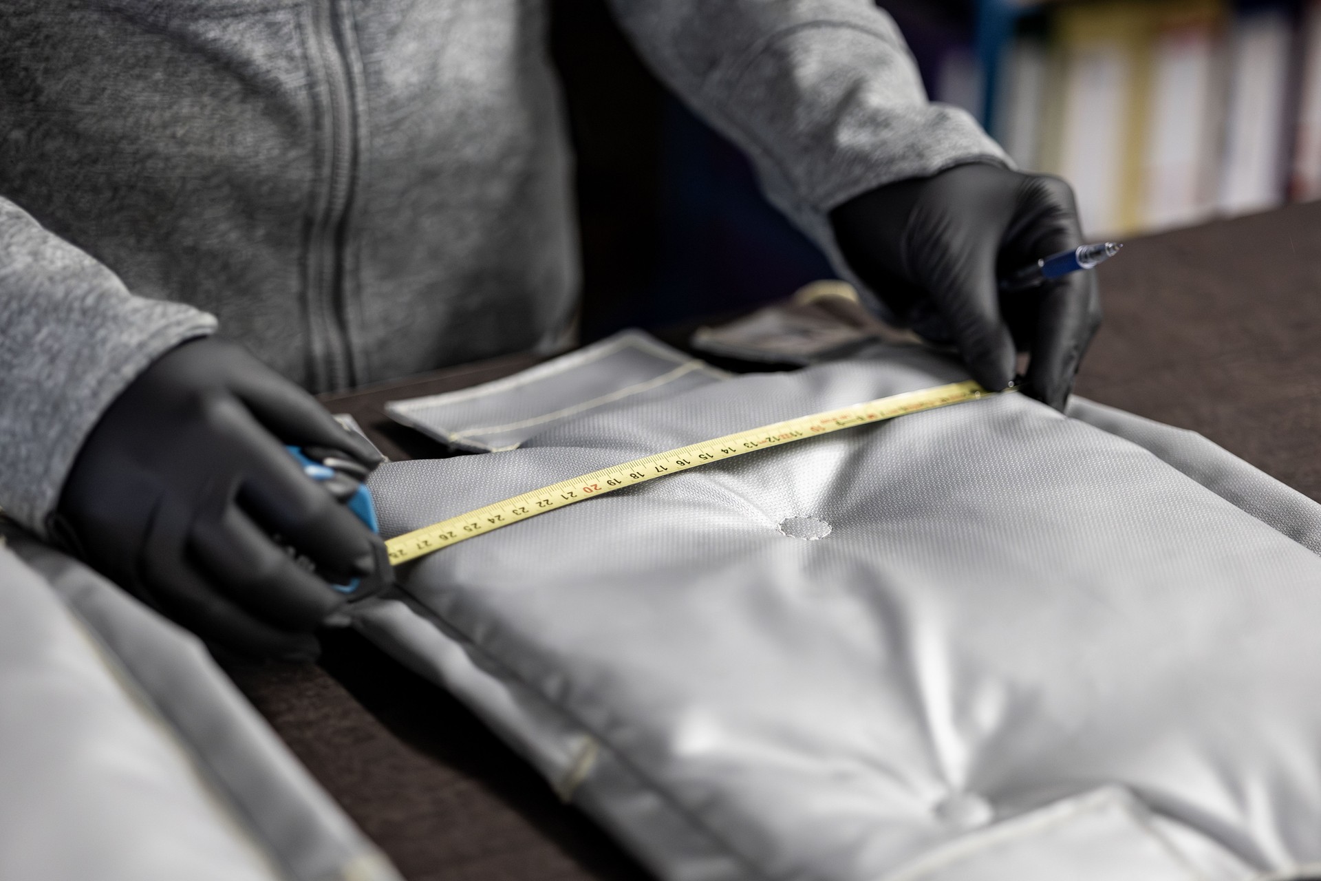 Precision Measurement of Industrial Fabric for Manufacturing